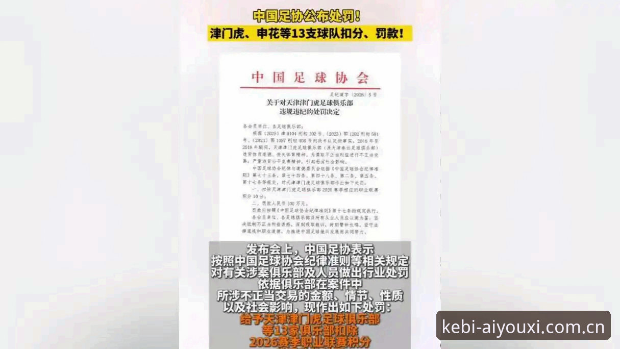 中国足协第三批禁足名单深度分析：从终身禁足到五年禁赛的完整解读